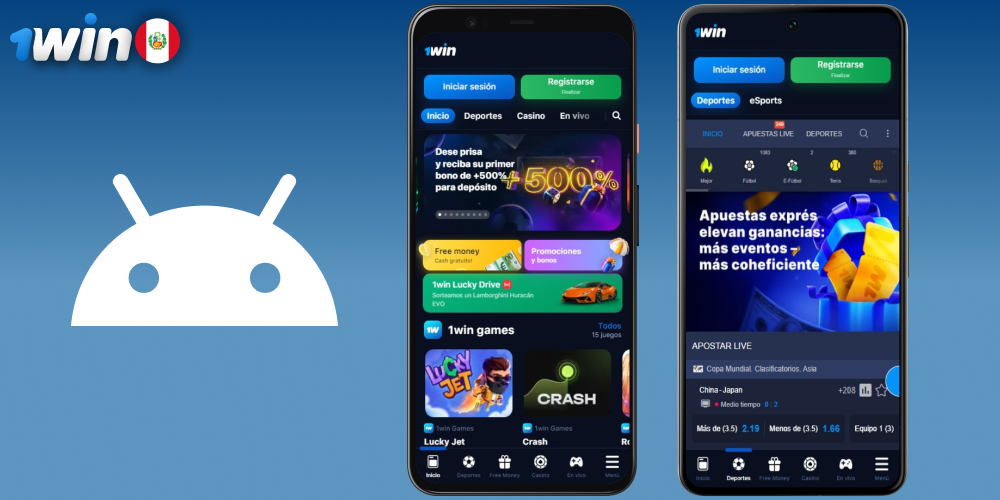 Descargar la aplicación 1win Perú en Android