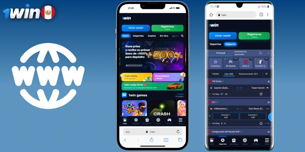 Versión de navegador de 1win para peruanos